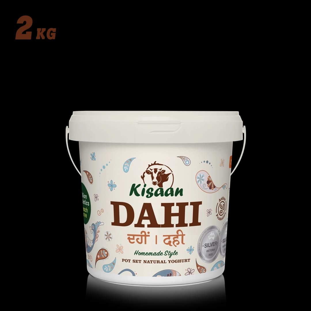Kisaan Pot Set Dahi - 2Kg - 1