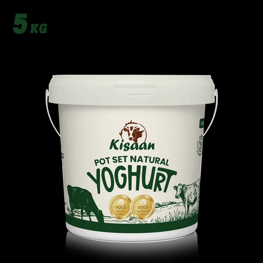 Kisaan Pot Set Yoghurt - 5Kg - 1
