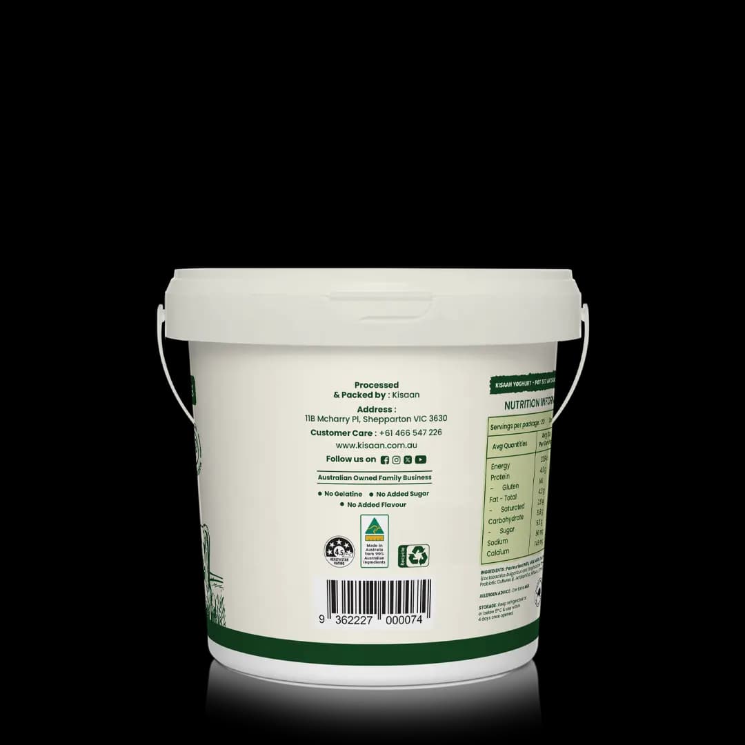 Kisaan Pot Set Yoghurt - 2Kg